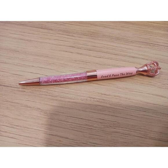 Positivity Quote Pen In Pink - Picture 7 of 8